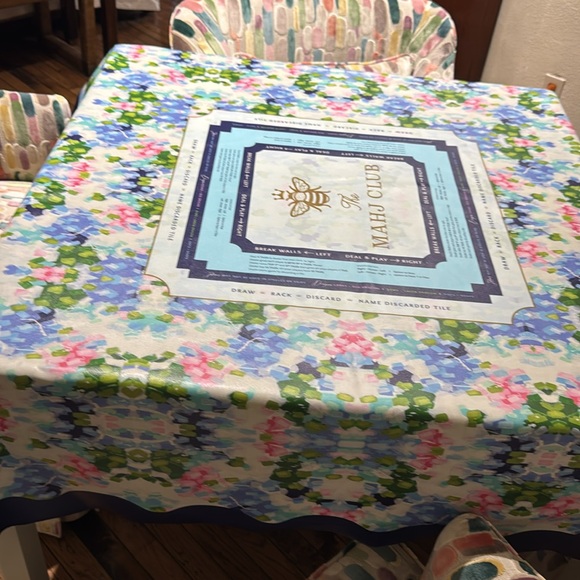 Mahjong Cheatsheet Tablecloth - Performance Leather - Picture 6 of 6